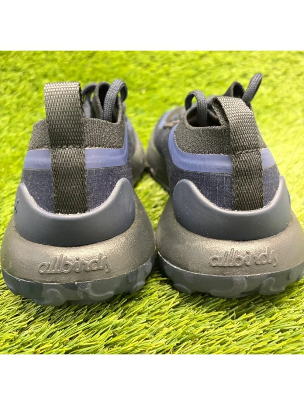 Allbirds Trail Runner SWT Womens Size 6.5 Blue Black Athletic Shoes Sneakers